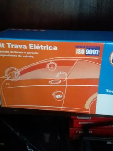 Kit trava elétrica Fiat novo uno palio Siena gm celta todos prisma Ford fiesta