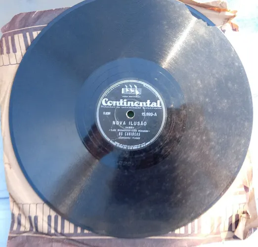 Disco de Vinil 78rpm Os Cariocas 1948
