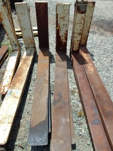 Garfos de empilhadeira compridos