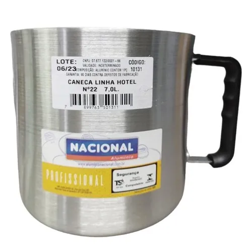 caneca linha hotel 7 litros