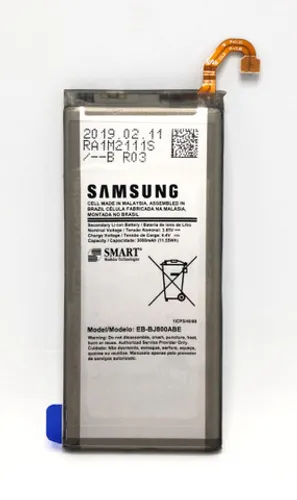 Bateria Samsung J8 Eb-Bj800Abe 3000mAh Nova e Original