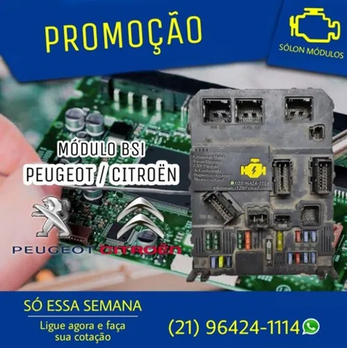 Módulo BSI Peugeot Citroën 