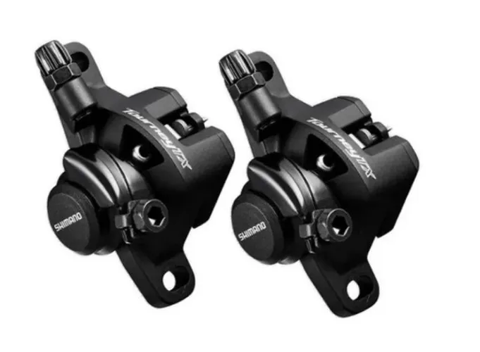 Manete De Freio V-brake Shimano Bl-m421 (Par) + Par Pinça De Freio Shimano Tourney