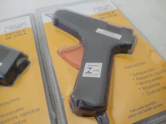 Pistola de cola quente 40w para cola bastão grosso