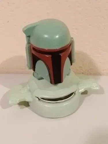 Boneco Boba Fett com lançador Star Wars coleção McDonald's 2020