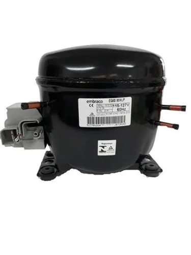 Compressor Embraco 1/4+ 127v R134a Egas 80 New