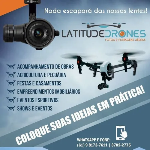 Foto e Filmagem Aérea, Mapeamento e Topografia Drone DJI