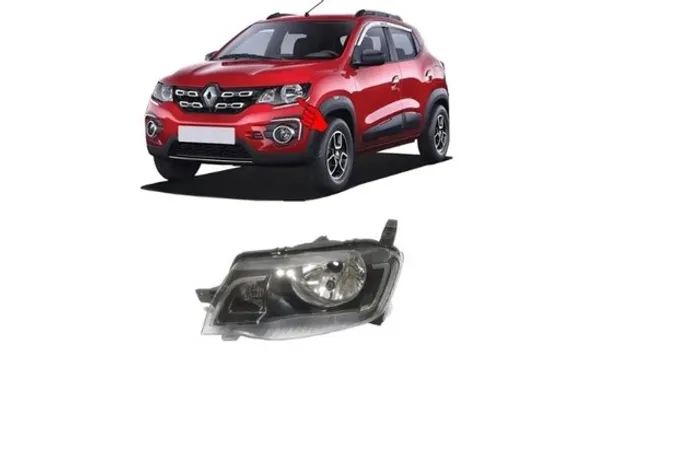 Farol Kwid 2017 2018 2019 2020 Esquerdo Base Lente Cristal 