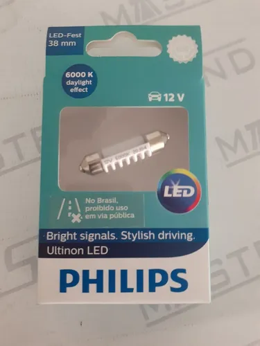 Led torpedo. Philips. 38mm.  Garantia. Novo. Instalado. 