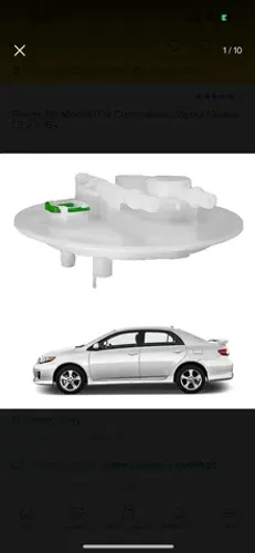 Bomba de combustível corolla 2.0 flex