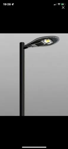 Poste Reto 4m + Luminária Pública LED 50w