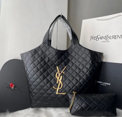 Bolsa yves saint laurent preta 