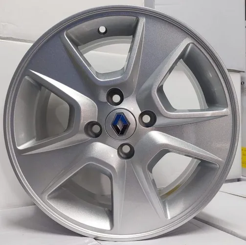 Roda aro 15 Renault Sandero Prata jogo 4x100