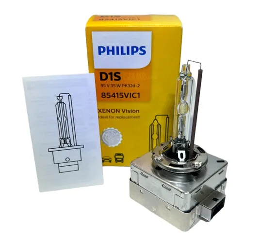 Lâmpada Xenon Philips Original D1s 85v 35w Pk32d-2 85415vic1