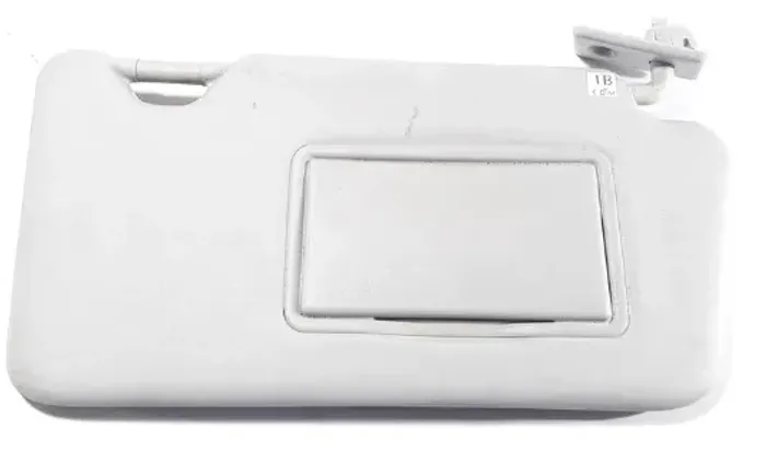quebra tapa sol com espelho lado direito nissan march original ano 2011 2012 2013
