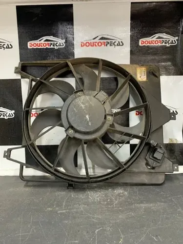 Defletor Ventoinha Radiador Logan 10 à 13 Com Ar f006d10034