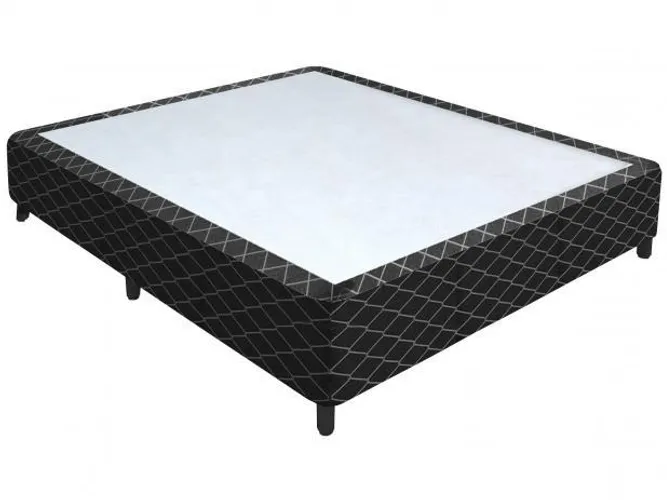 Cama Box para Colchão Casal 32cm de Altura - Nero mega promocao