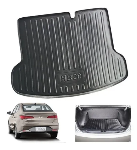 Tapete De Porta Tipo Bandeja - Hb20 Sedan ou Hatch 2020 - Ecotap