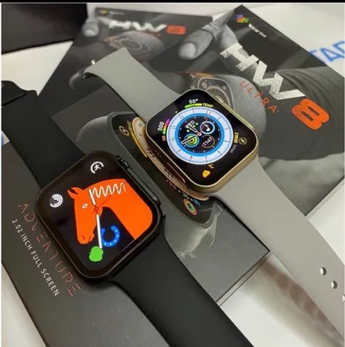 Smartwatch HW8 Ultra Relógio Inteligente Série 8 IWO Lançamento Original Com .