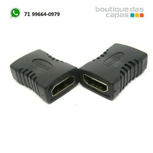 Adaptador Hdmi Femea X Femea Emenda Extensor para cabo hdmi