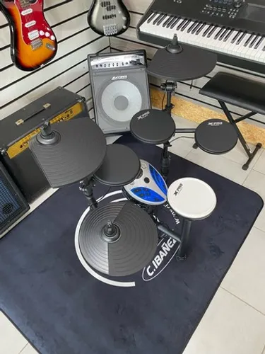 Bateria eletrônica Ibanez completa 