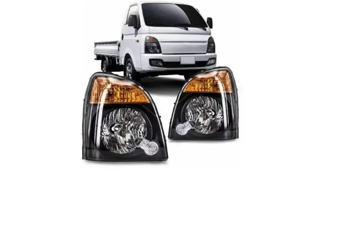 Par Farol Mascara Negra Hyundai Hr 2014 2015 2016 2018 2019