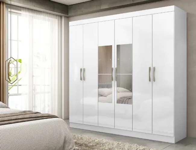Guarda roupa Paris 100% MDF 