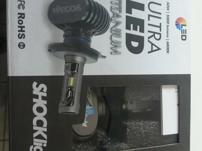 Led ultra led h16 shocklight nova na caixa garantia instalado