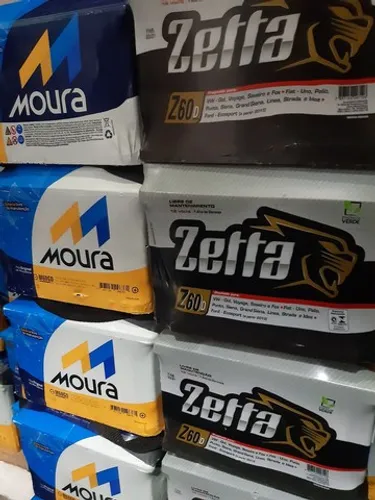 Bateria Zetta 60 Amper Entrega Grátis