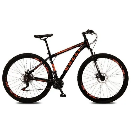 Bicicleta Colli Atalanta Alum Preto.Laranja Totalmente Nova