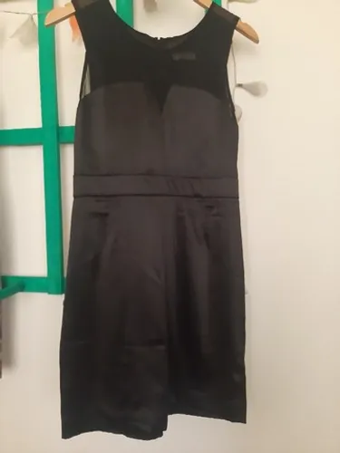 vestido preto social