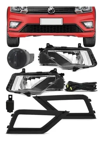 Kit Farol Milha Neblina Vw Gol Voyage G8 Saveiro G7