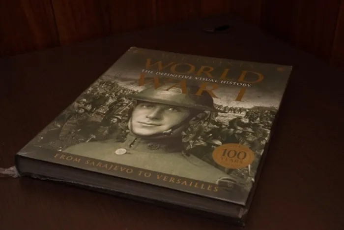 Livro Word War I Edição de 100 anos.