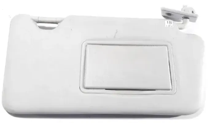 quebra tapa sol com espelho lado direito nissan march original ano 2011 2012 2013