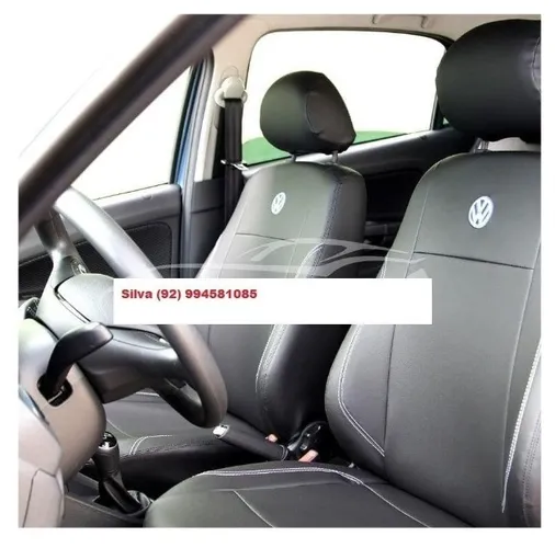 Capa banco Couro Corvin específico sob medida gol voyage g7 g8 2020 2021