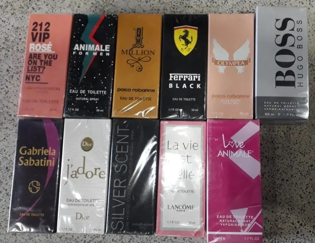 Perfumes com essências de importados Ótima fixação!