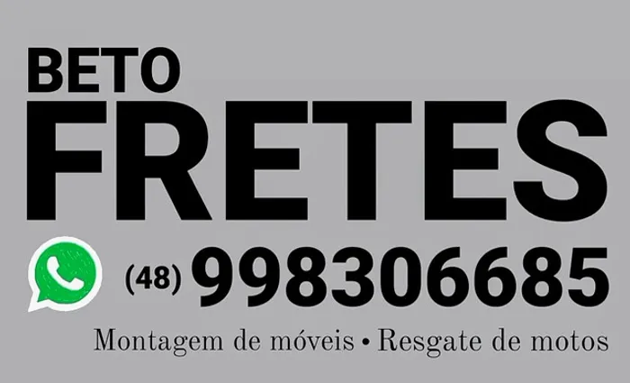 Frete todos os dias, sem tempo ruim! *