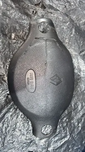 Bolsa airbag motorista Clio 2000 a 2004 com detalhe