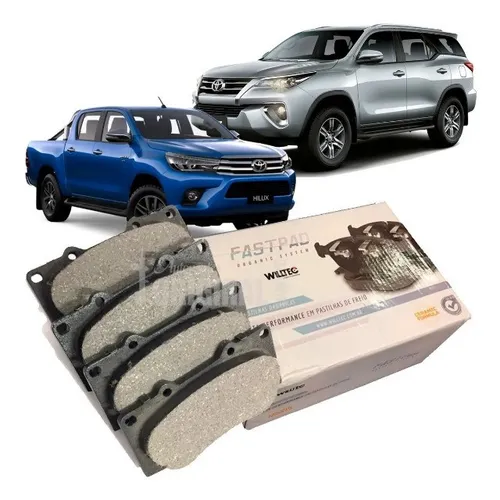 Pastilha Dianteira de Freio Hilux Sw4 Pajero Full Prado Willtec