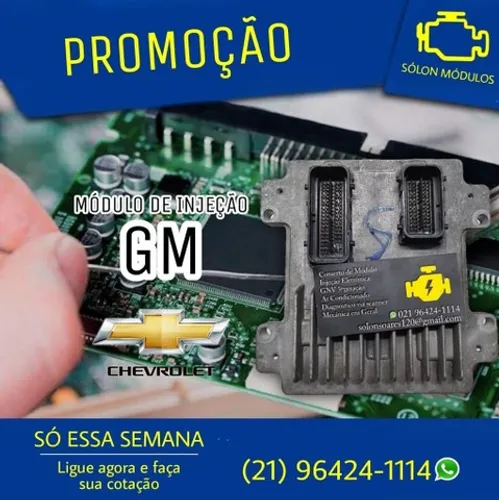 Módulo de injeção PRISMA/COBALT/SPIN/ONIX