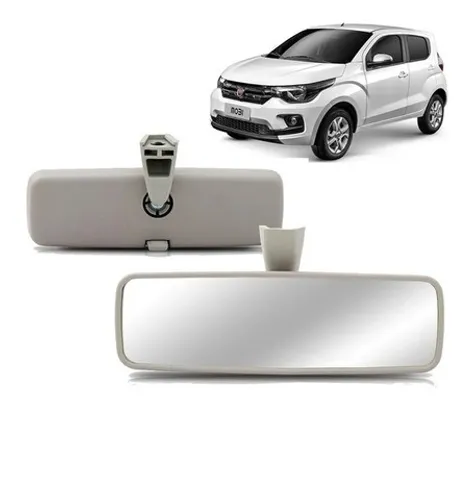 Espelho Retrovisor Interno Mobi Palio Siena Strada Uno Grand siena Punto fiorino
