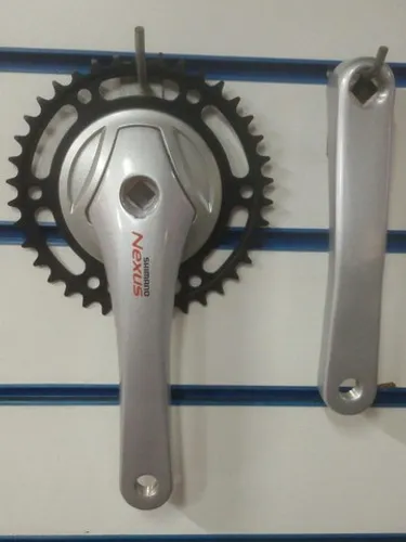Pedivela Shimano Nexus FC-C6000 38 Dentes Aluminio 170mm
