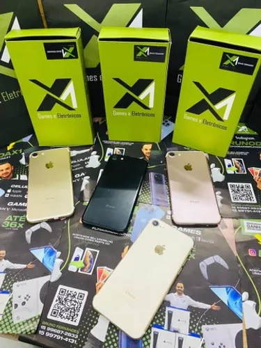 iPhone 7 com bateria 100 % - tenho várias cores - parcelo em até 36x 