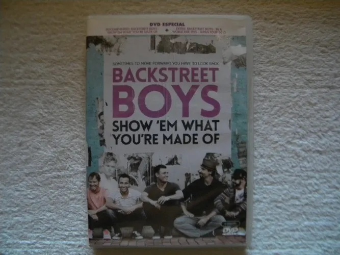 Dvd Backstreet Boys Show 'Em What You'are Made Of Original Duplo.