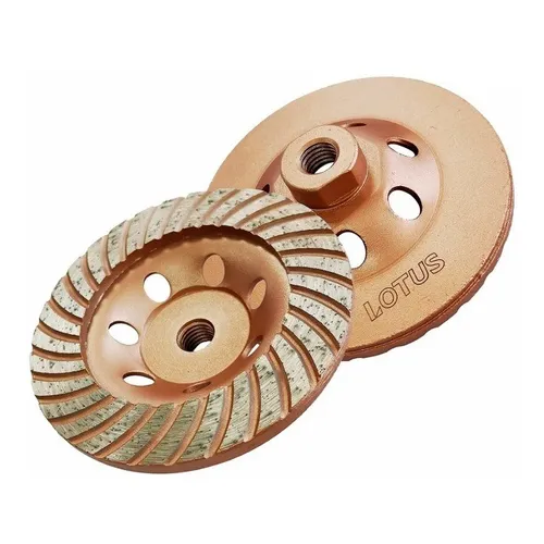 Disco Desbaste Rebolo Diamantado Rosca M14 115mm Turbo Lotus 3450