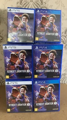 Street Fighter 6 PS4 - ate 12x sem juros, Loja Física