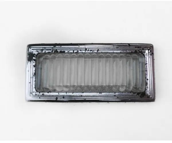 Moldura e Lente da Luz de Teto Willys Ford Rural F-75 Original Usada