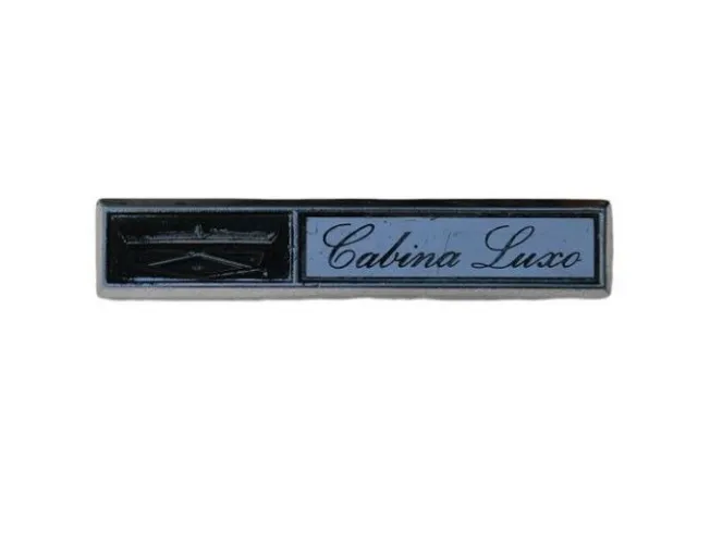 Emblema Ford F-100 Cabina Luxo até 1982 Original Usado