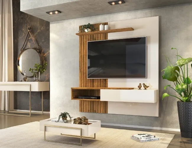 Painel Tito TVs até 65 DJ Moveis SR