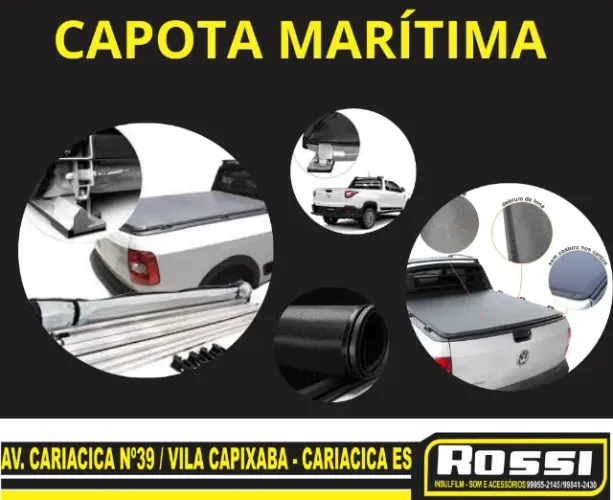 Capota Marítima Para Pickup e Caminhonetes Flash Cover - Consulte
